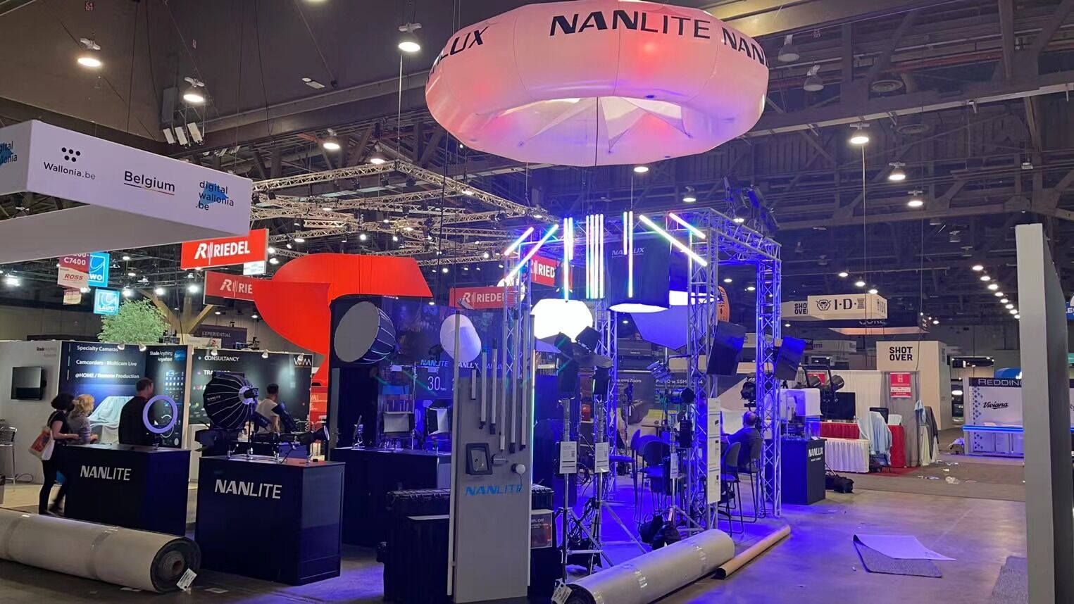 Nanlite at NAB 2022: Inflatable Donuts, Gaffers & Gear!